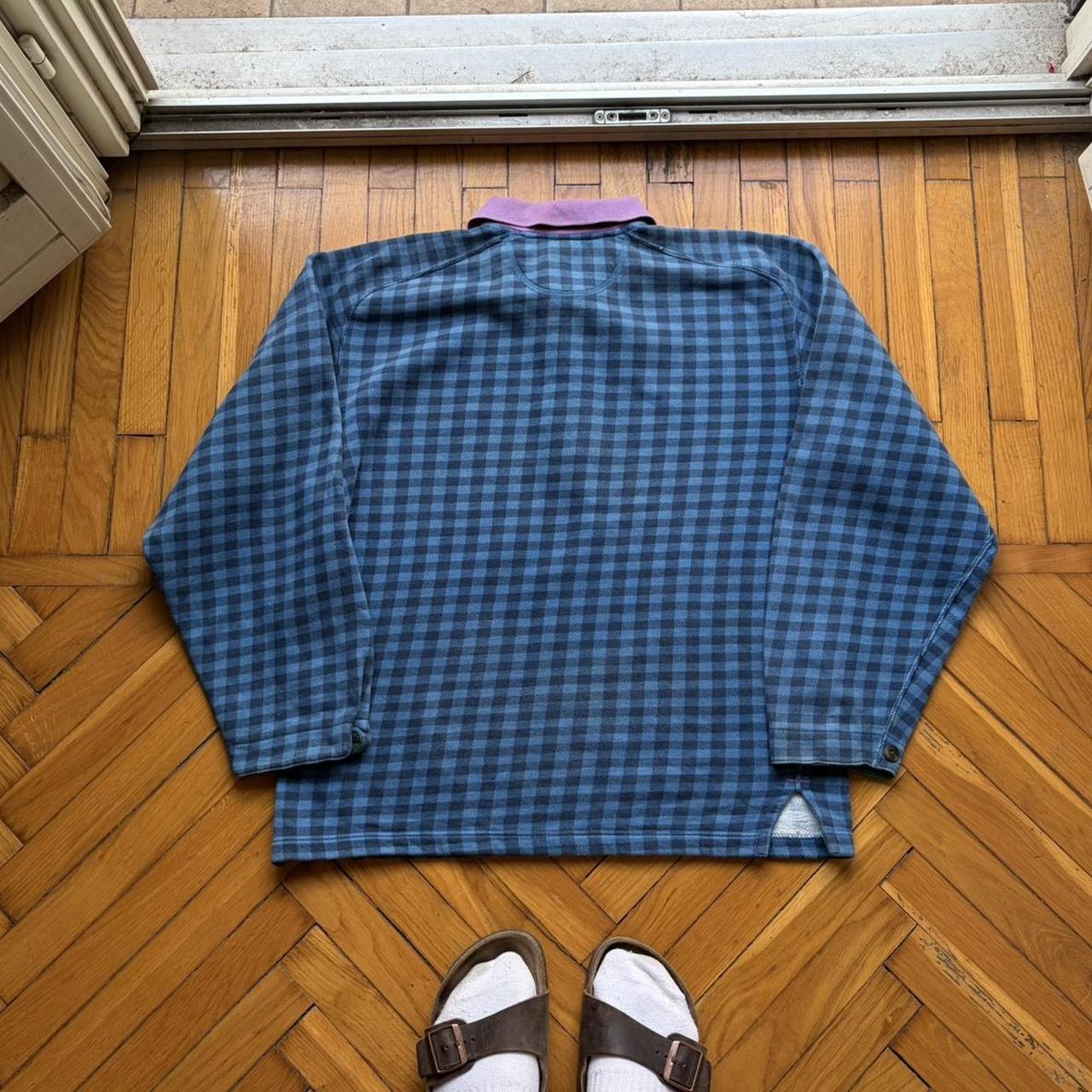 1980s Best Company Checked Sweatshirt M