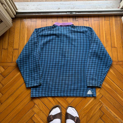 1980s Best Company Checked Sweatshirt M