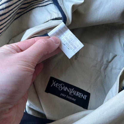 1990s Yves Saint Laurent Jacket Cream XL