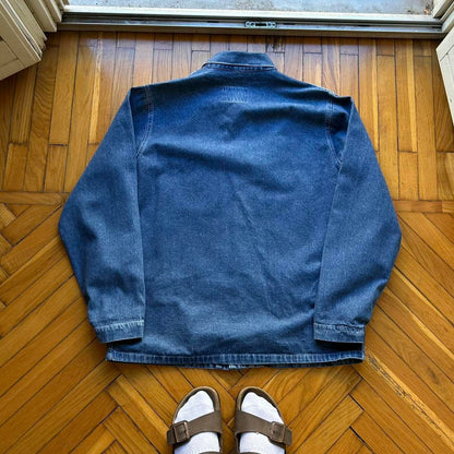 1980s Best Company Denim Jacket Blue XL