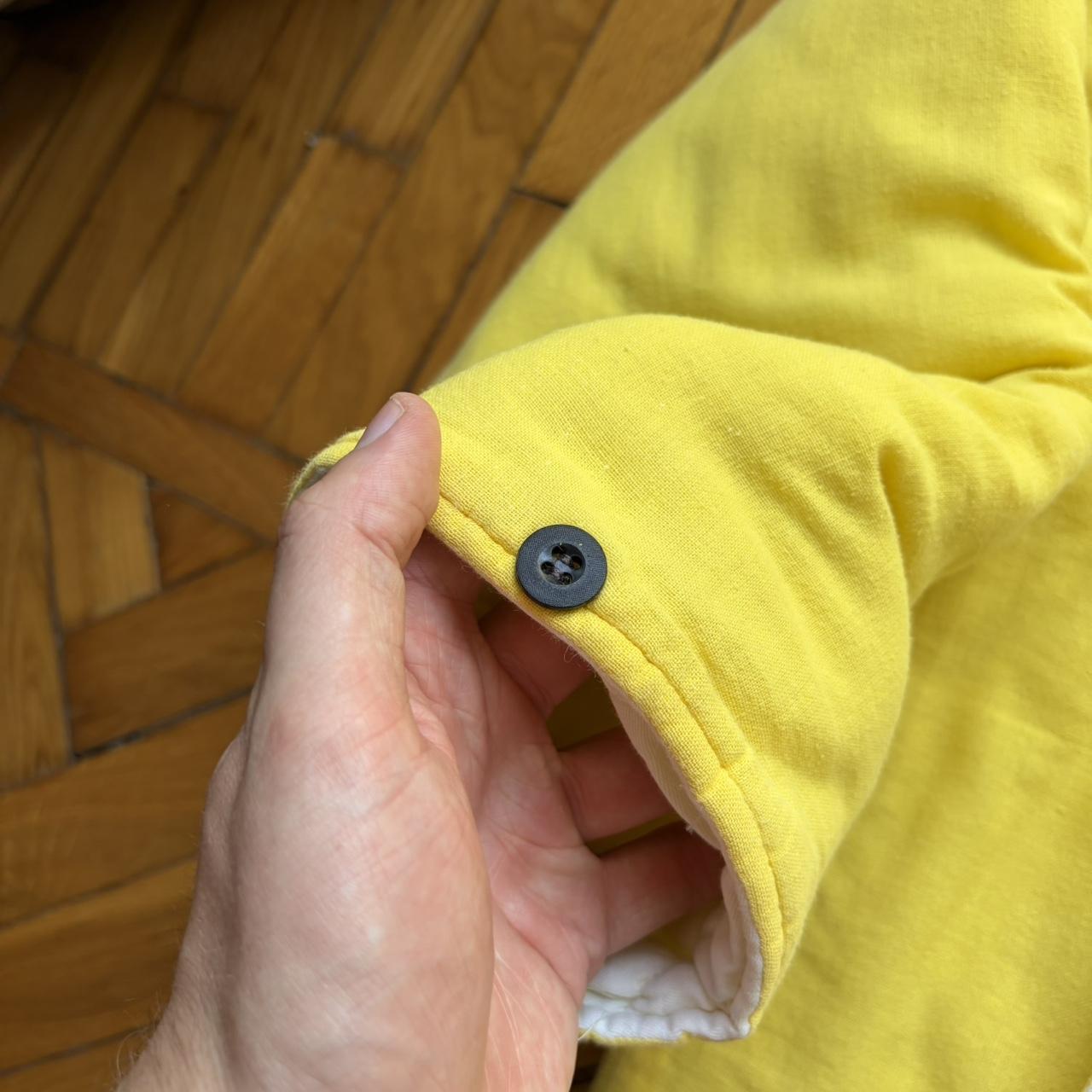 1980s Stone Island Jacket Liner Yellow M