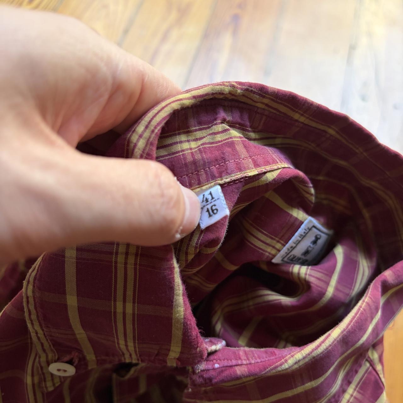 1990s Valentino Oliver Checked Shirt L