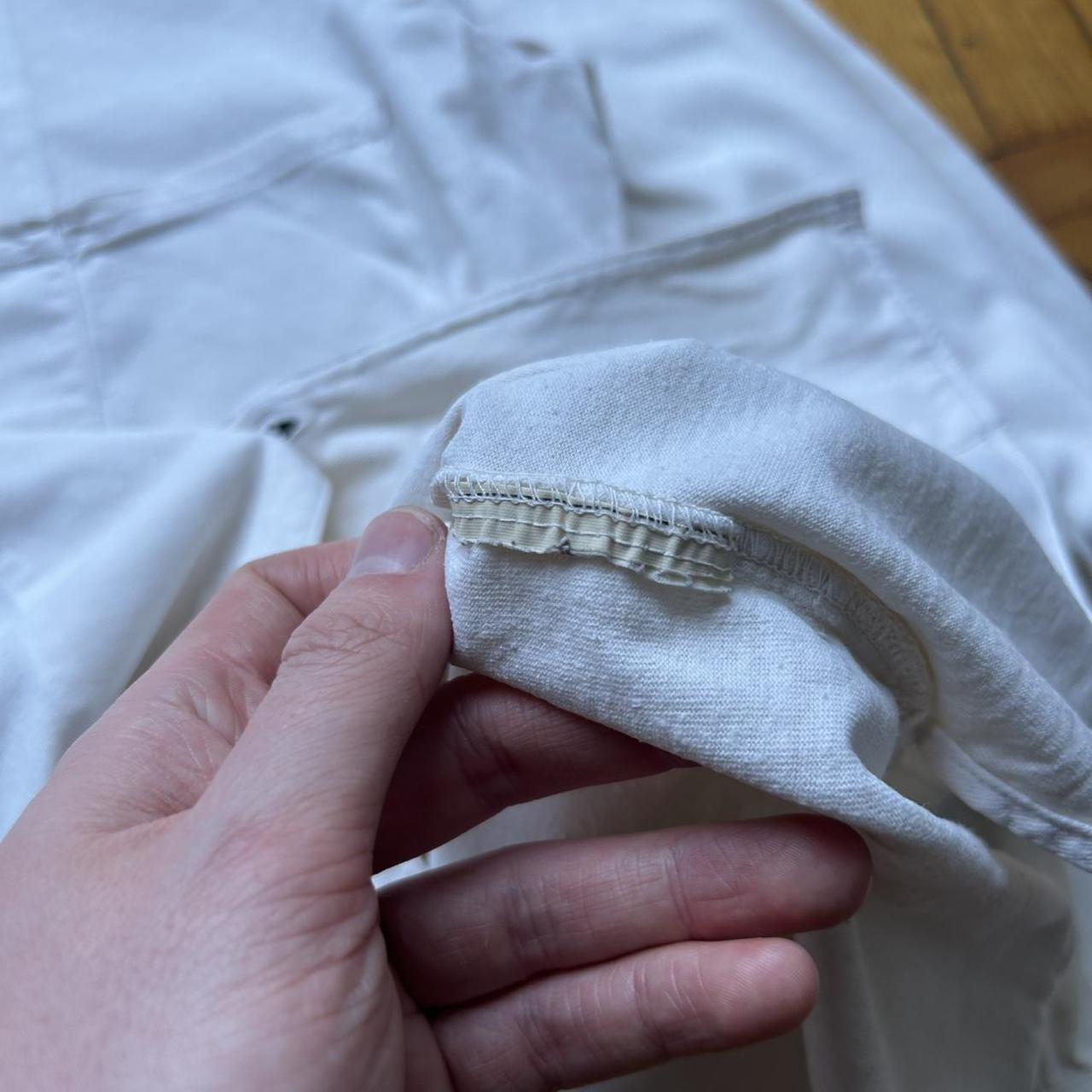 1990s Stone Island Shirt Cream M