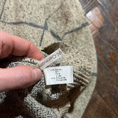 1980s Giorgio Armani Knitted Jumper Grey L