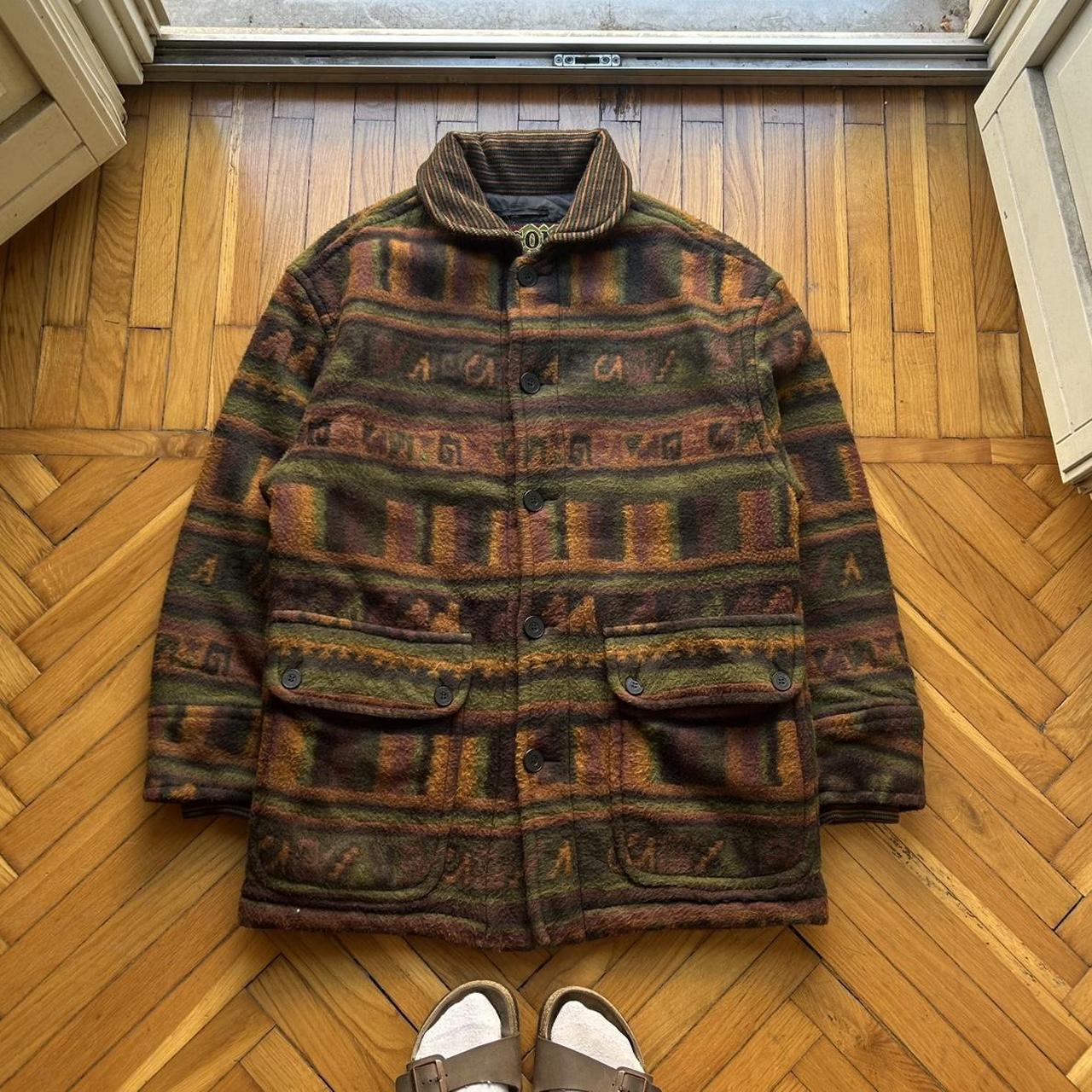 1990s Missoni Sport Pattern Coat L