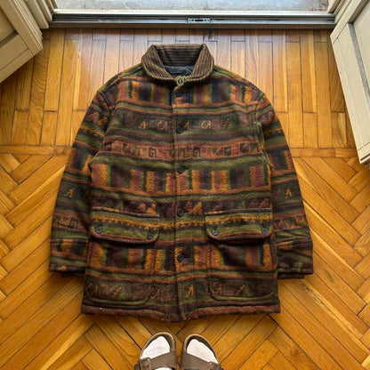 1990s Missoni Sport Pattern Coat L