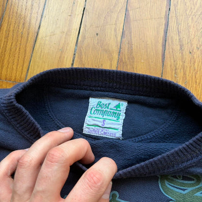1980s Best Company Sweatshirt Navy XS