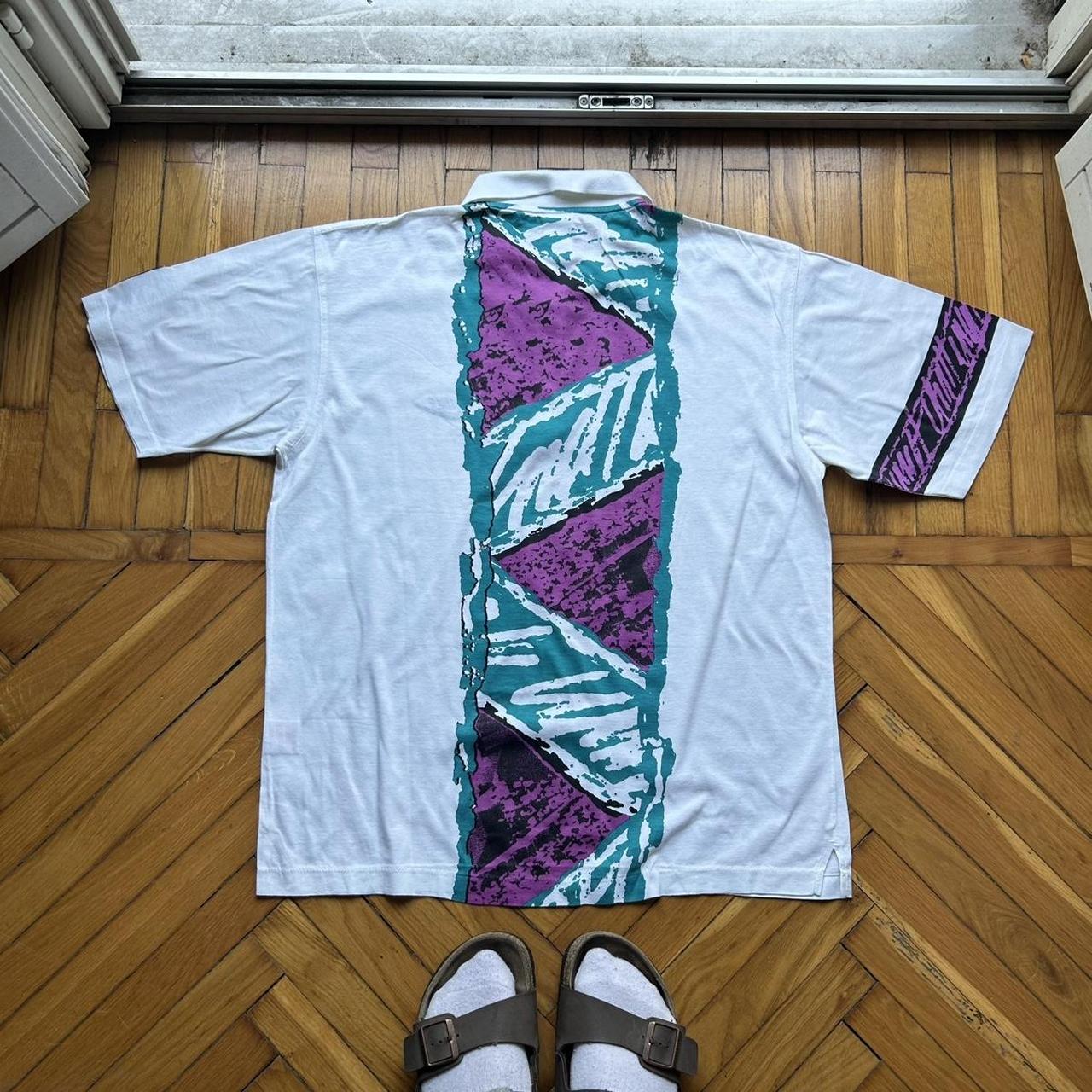 1990s Nike Challenge Court Polo Shirt L