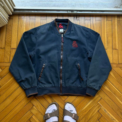 1990s Dolce & Gabbana Bomber Jacket Navy M