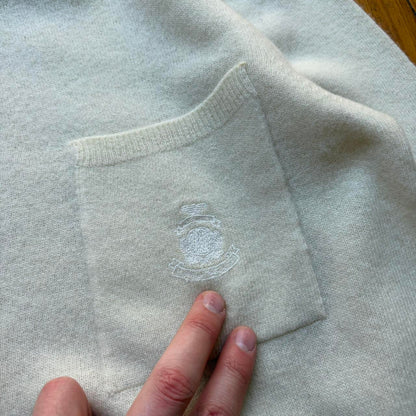 1980s Classics Of Emporio Armani Knitted Jumper Cream M