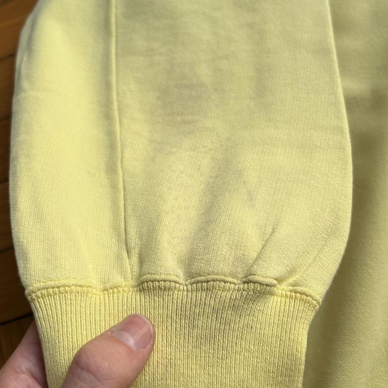 1980s Stone Island Hoodie Yellow L