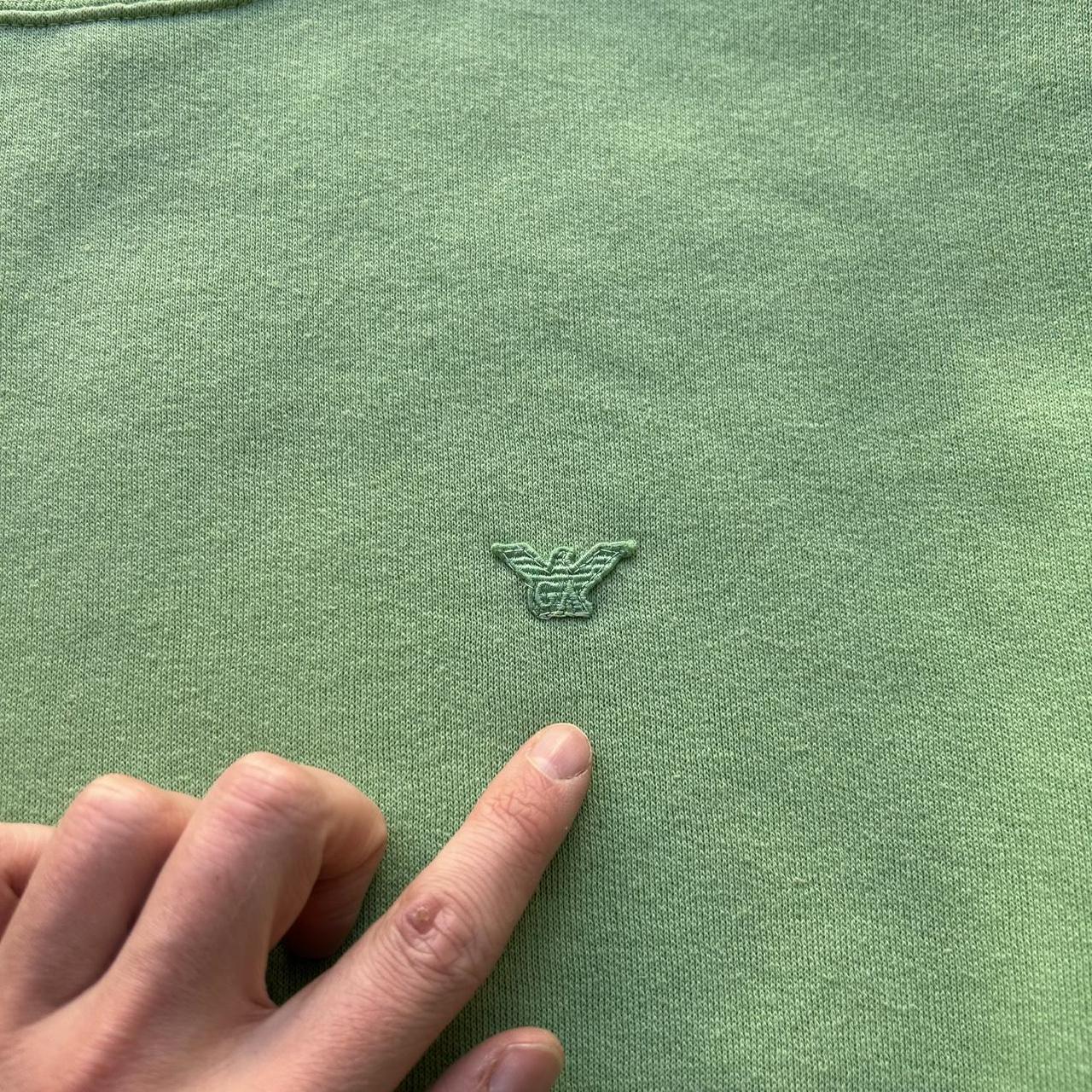 1980s Classics Of Emporio Armani Sweatshirt Green XL