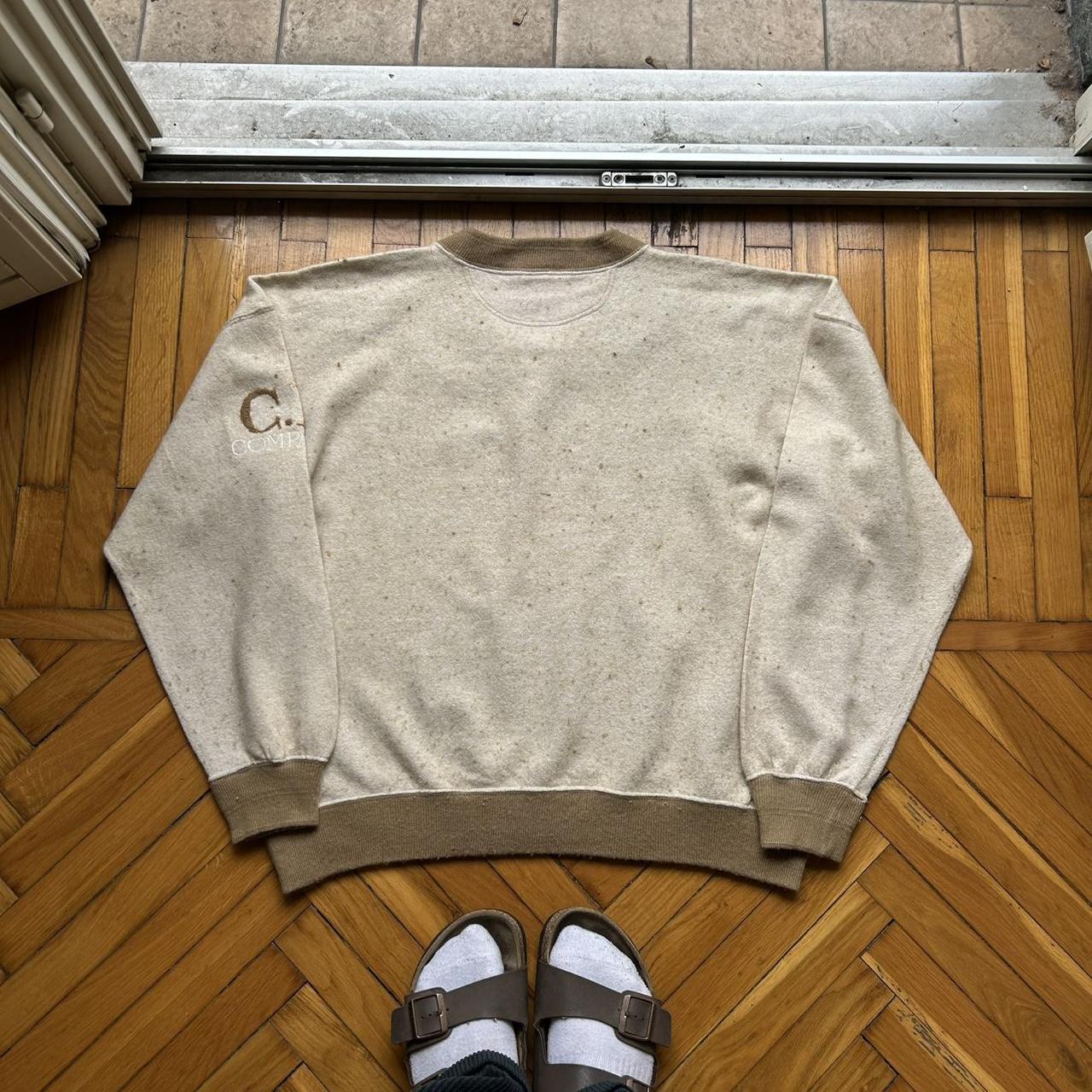 1980s CP Company V Neck Knitted Jumper L