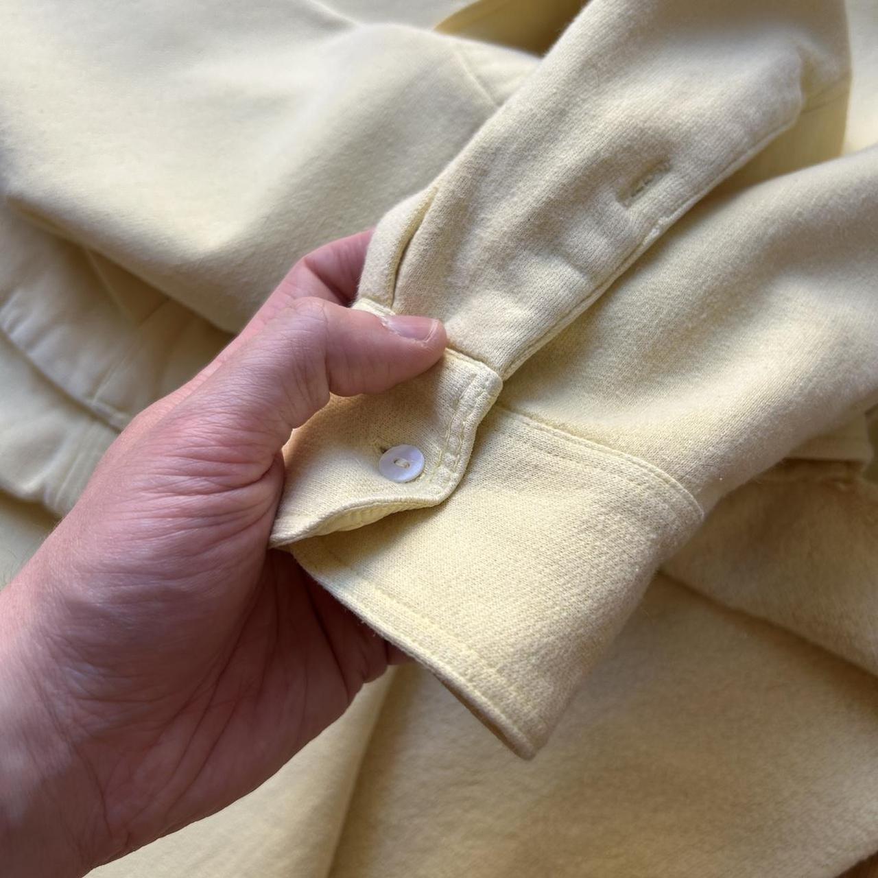 1980s CP Company Shirt Yellow XL