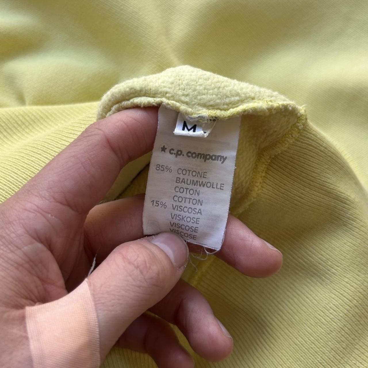 1980s Stone Island Hoodie Yellow L