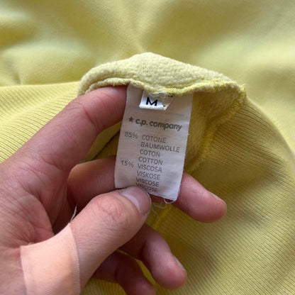 1980s Stone Island Hoodie Yellow L