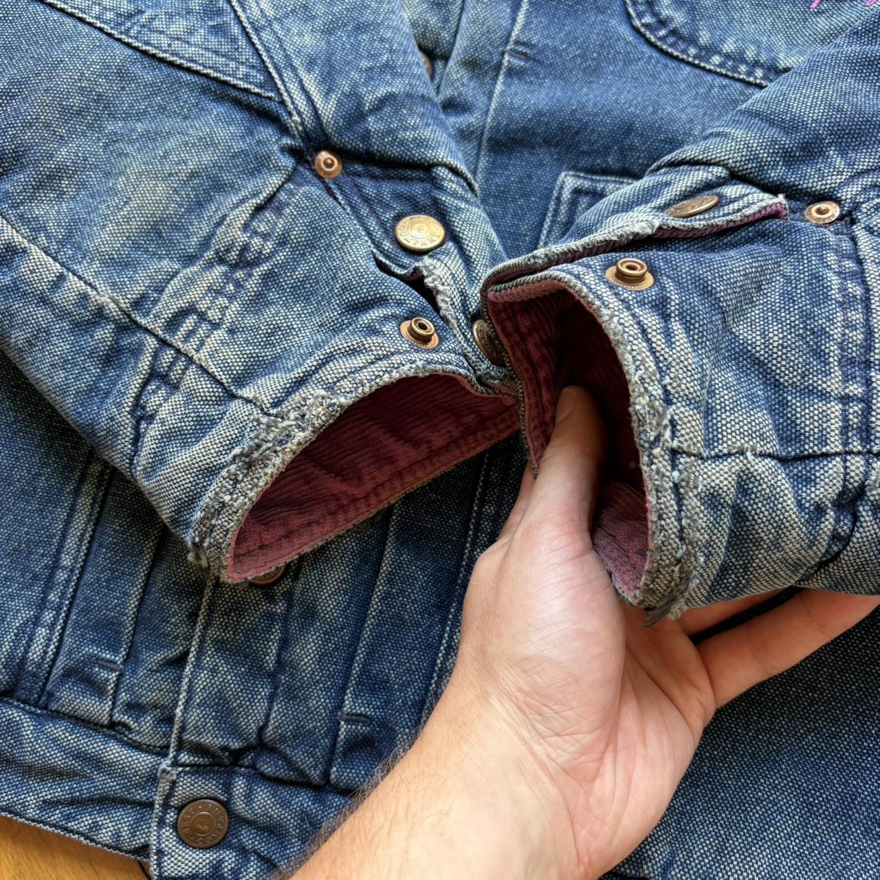1980s Best Company Denim Jacket Blue XL