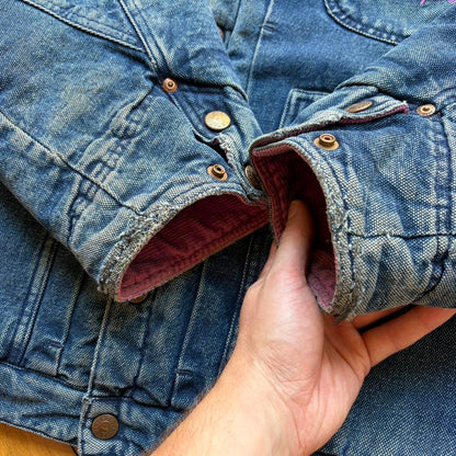 1980s Best Company Denim Jacket Blue XL