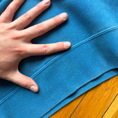 1980s Best Company Embroidered Sweatshirt Blue L
