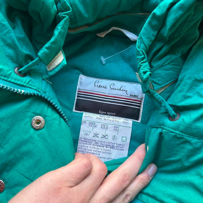 1990s Pierre Cardin Bomber Jacket Green S