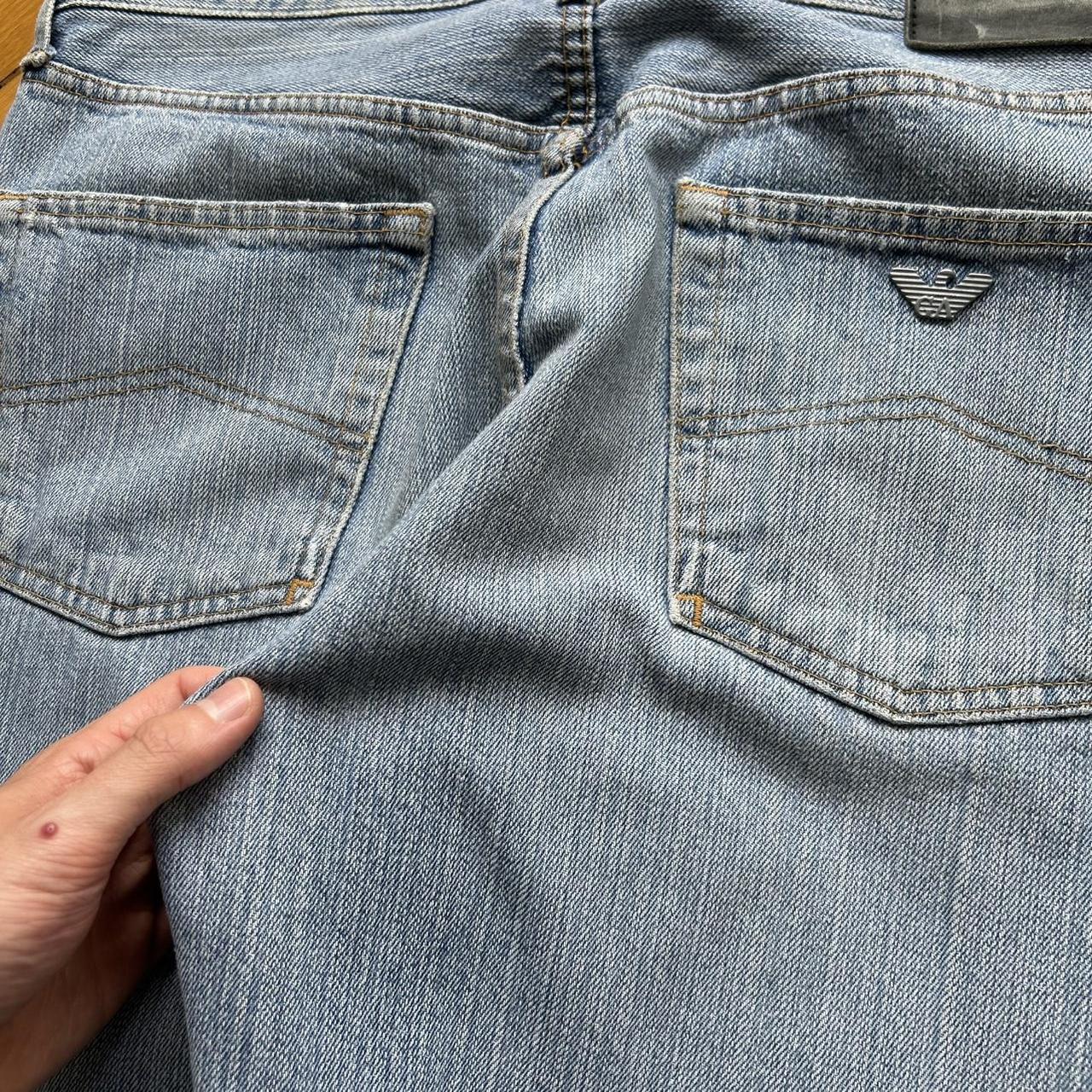 1990s Armani Jeans Blue 34W 32L