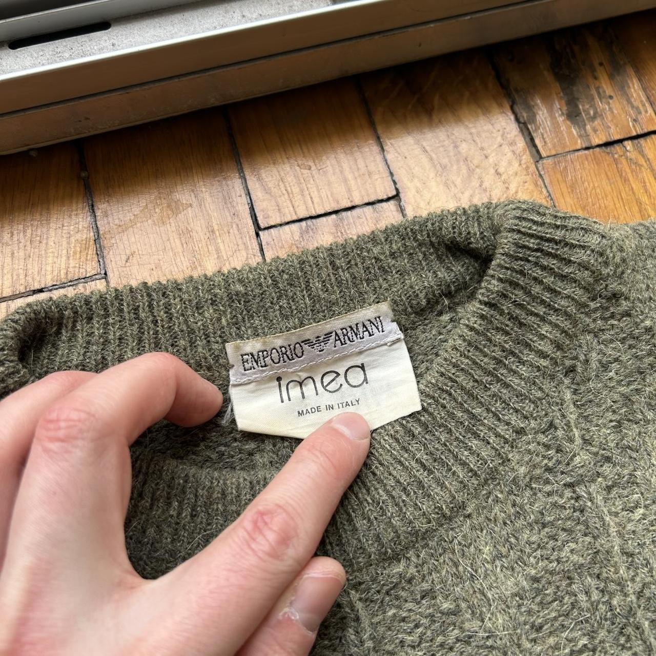 1990s Emporio Armani Knitted Jumper L