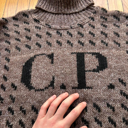 1980s CP Company Knitted Jumper M (flawed)