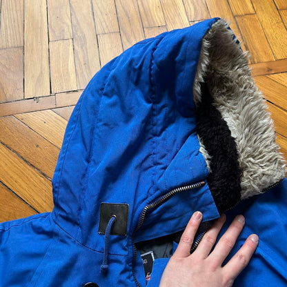 1990s Fiorucci Panarctic Jacket Blue XXL