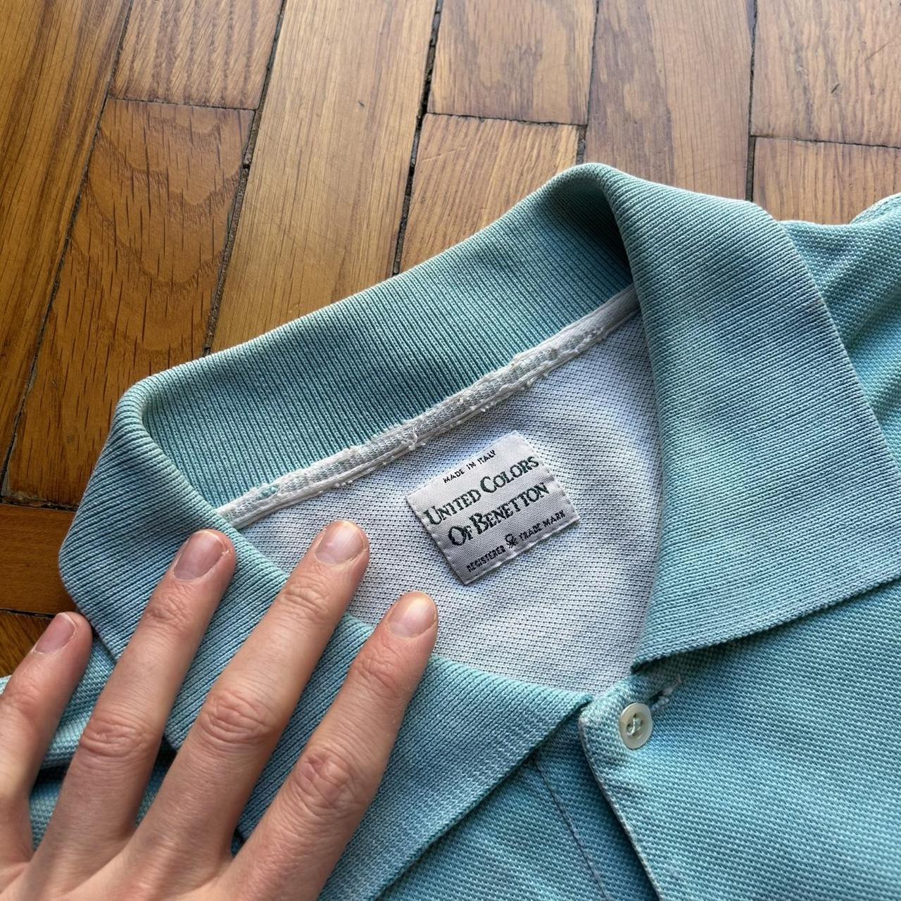 1990s Benetton Polo Shirt L