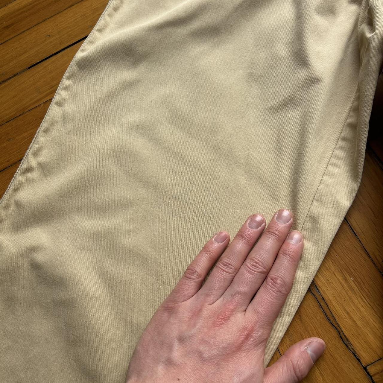 1980s Emporio Armani Trousers Tan 32W 32L