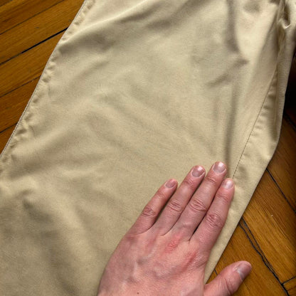 1980s Emporio Armani Trousers Tan 32W 32L