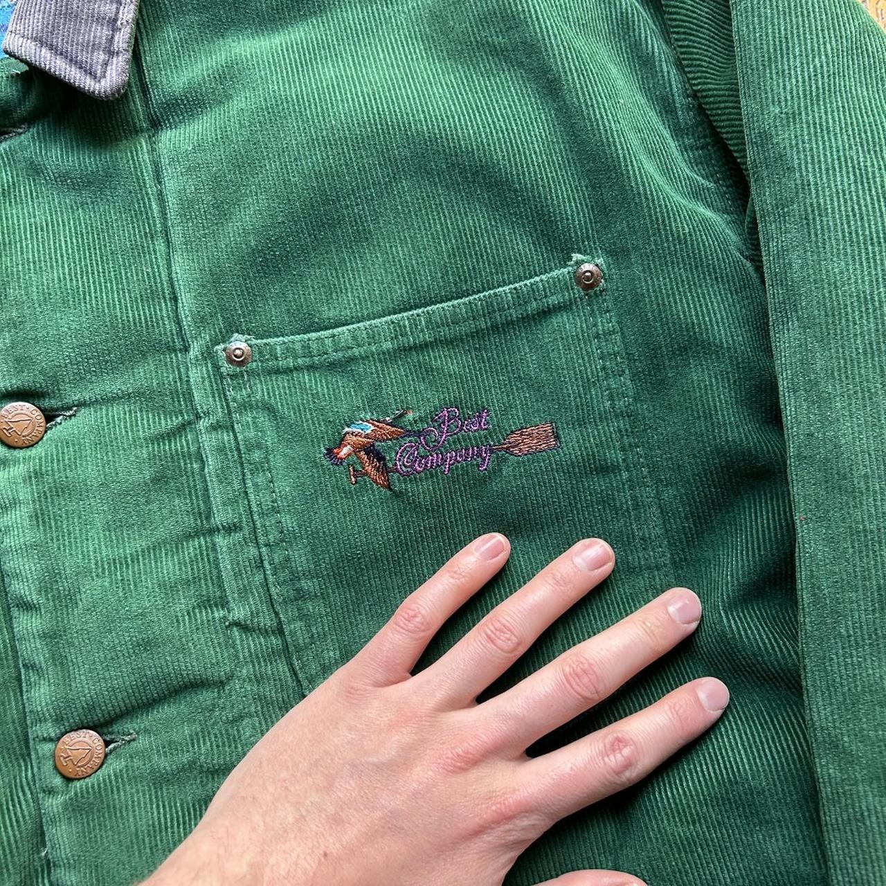 1980s Best Company Corduroy Jacket XXL