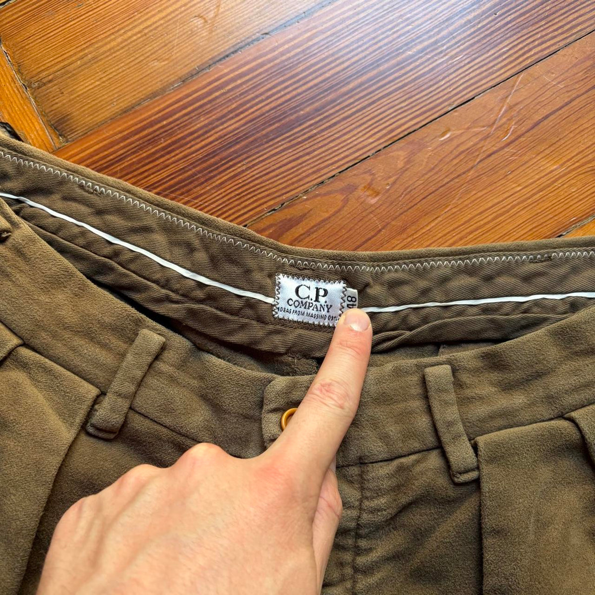1980s CP Company Moleskin Trousers 32W 30L