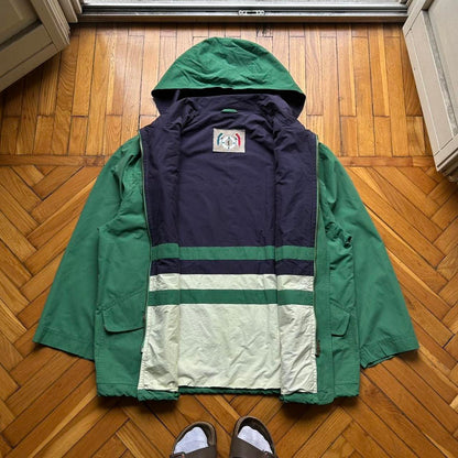 1980s Yves Saint Laurent Jacket Green XXL