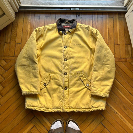 1990s Chevignon Padded Coat Yellow XL