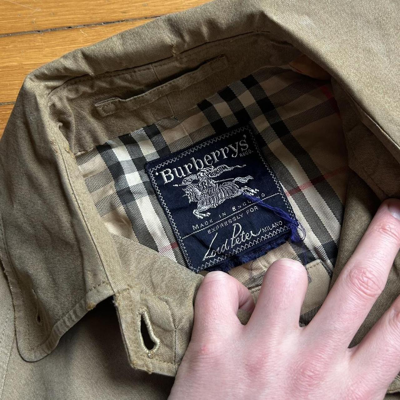 1990s Burberry Trench Coat Tan Women's M