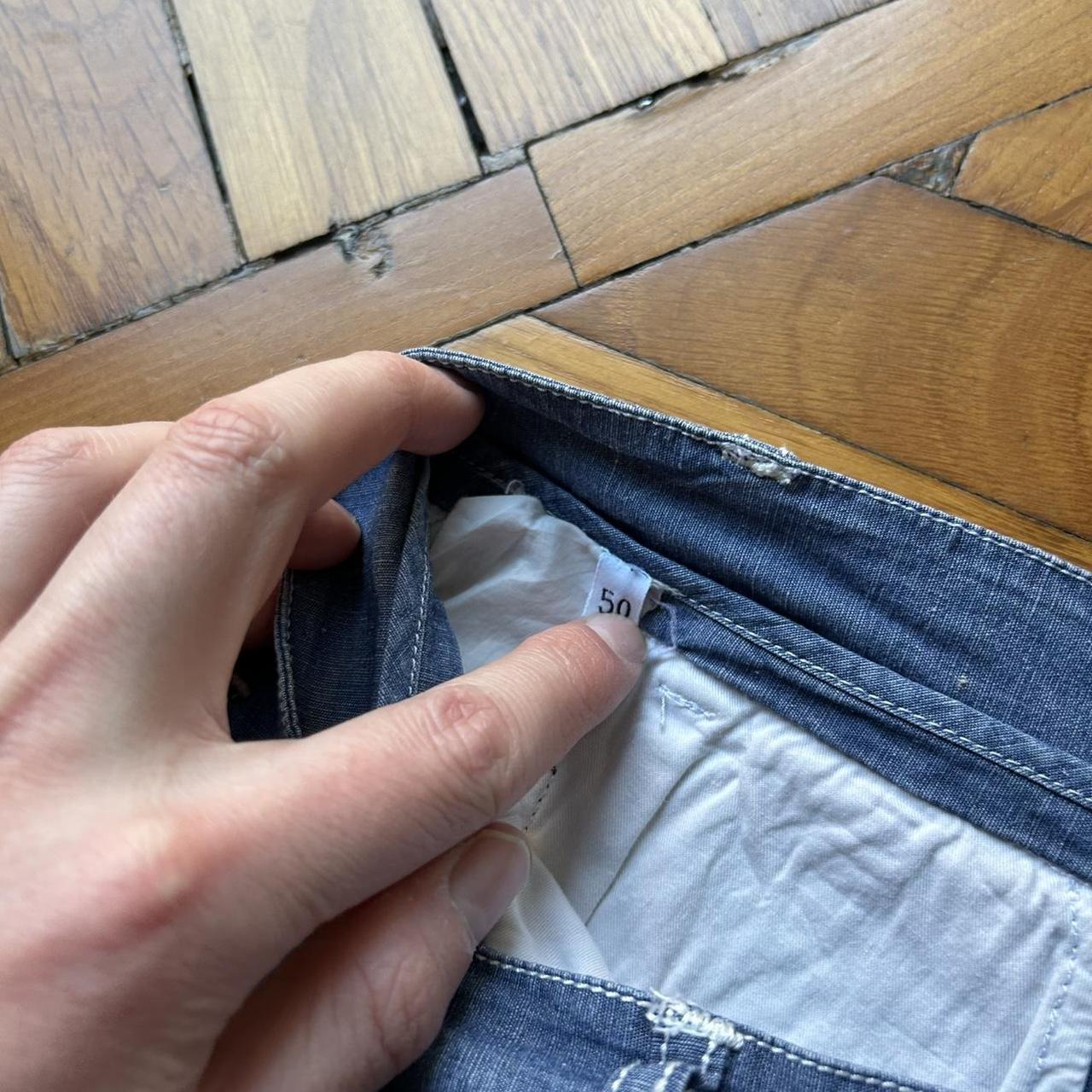 1990s Stone Island Denims Trousers Blue 34W 32L