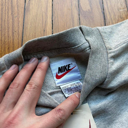 1990s BNWT Nike Sweatshirt Grey XL