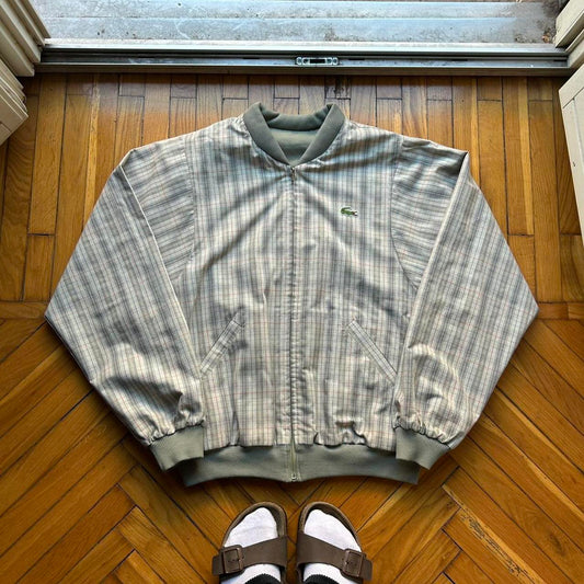 1990s Lacoste Chemise Reversible Bomber Jacket XL