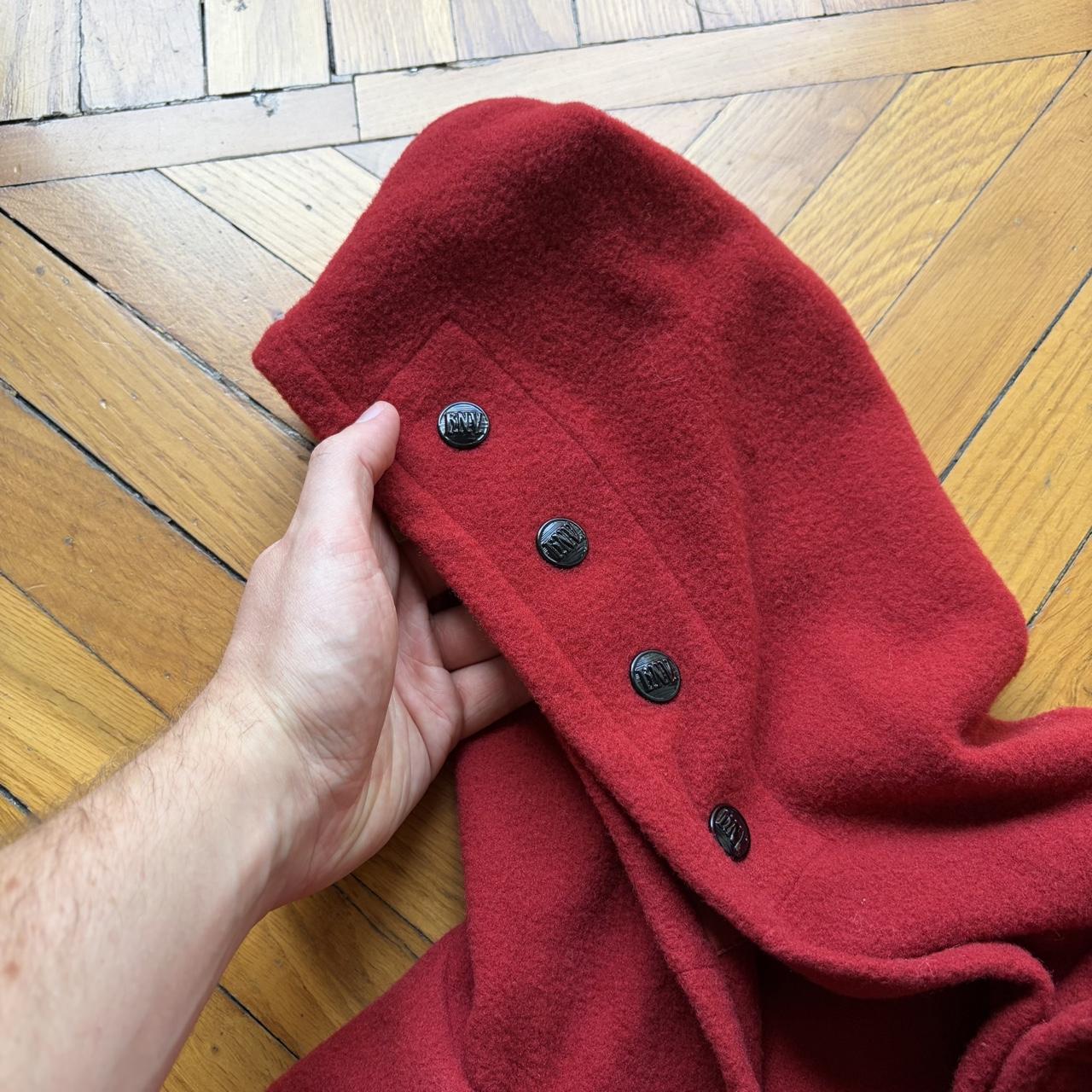 1990s Boneville Duffle Coat Red XL