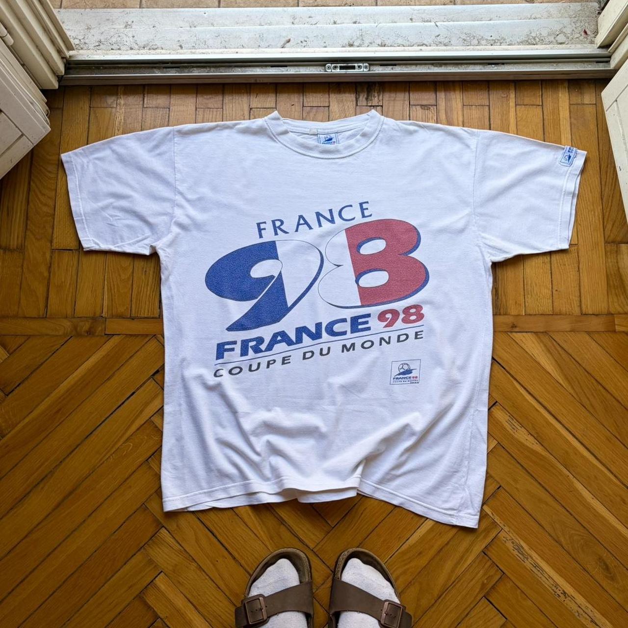 1998 France Coupe Du Monde T Shirt L