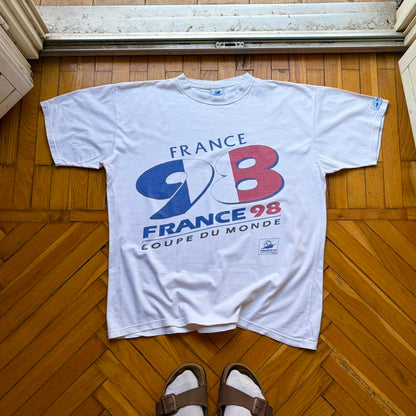 1998 France Coupe Du Monde T Shirt L