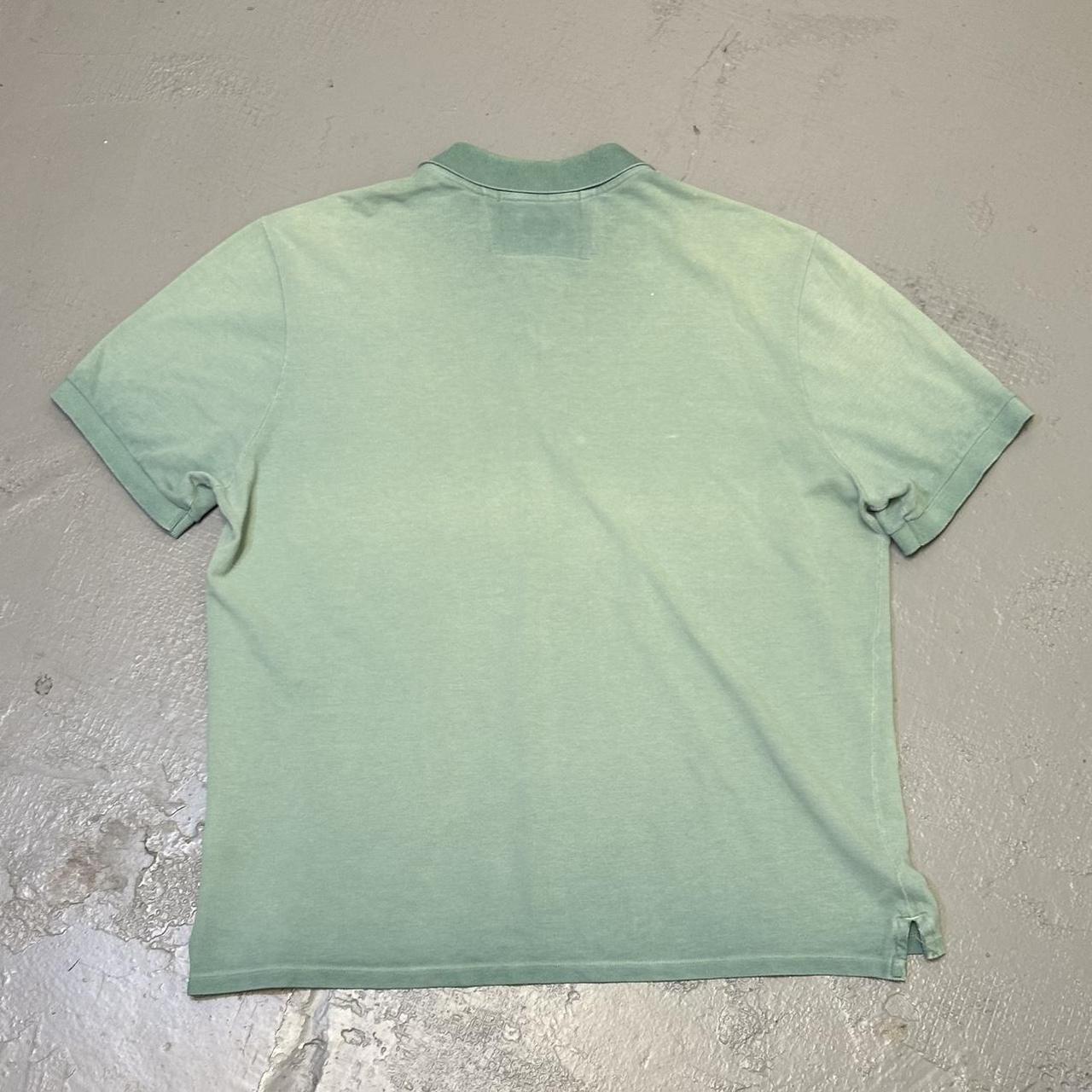 2000s CP Company 'Recolour' Polo Shirt Green XL