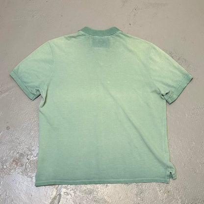 2000s CP Company 'Recolour' Polo Shirt Green XL