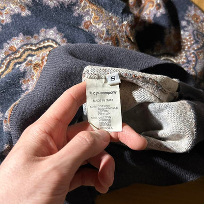 1980s CP Company Paisley Sweatshirt S