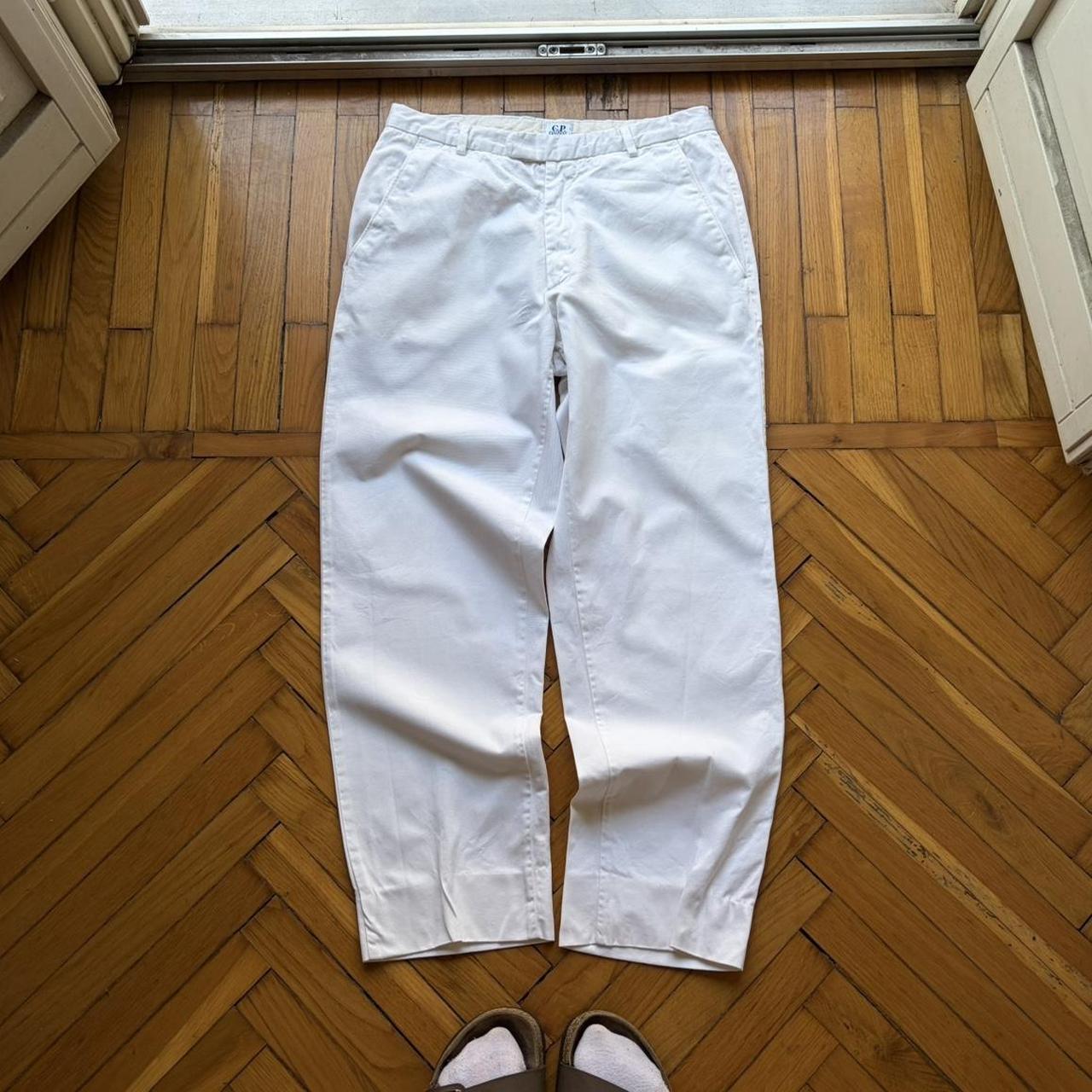 S/S 1998 CP Company Trousers White 32W 28L