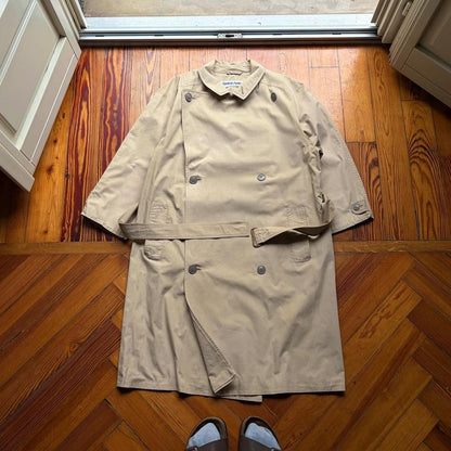1980s Giorgio Armani Trench Coat M