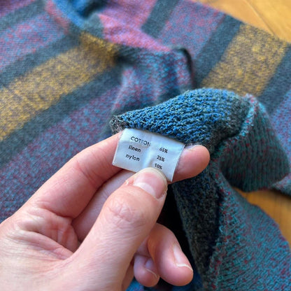 1990s Missoni Striped Knitted Jumper M