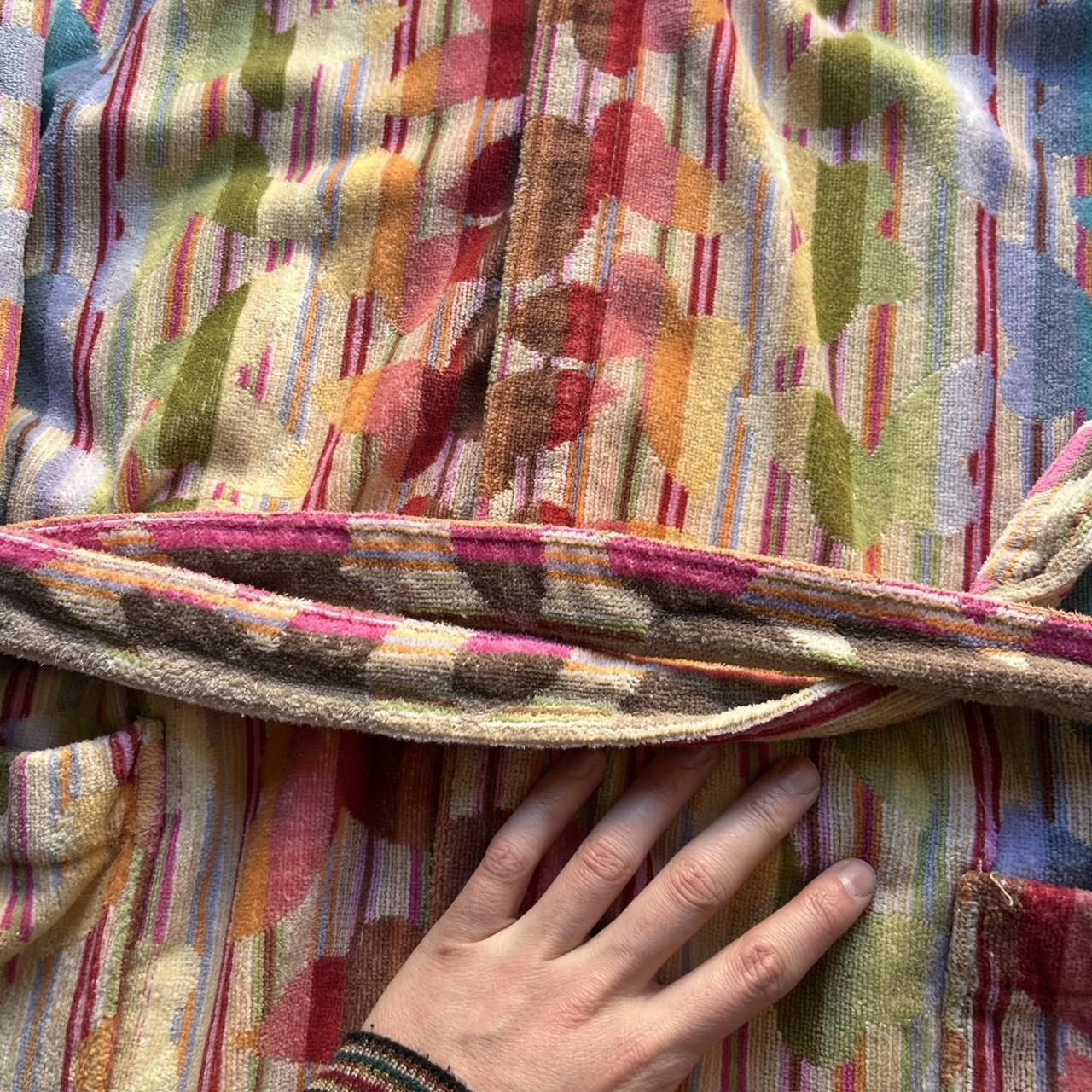 1990s Missoni Bathrobe / Dressing Gown L