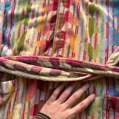 1990s Missoni Bathrobe / Dressing Gown L